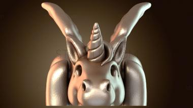 3D model Lazy Uni Pegasus (STL)