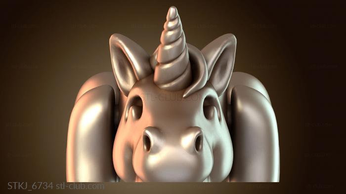 Статуэтки животных Ленивый единорог