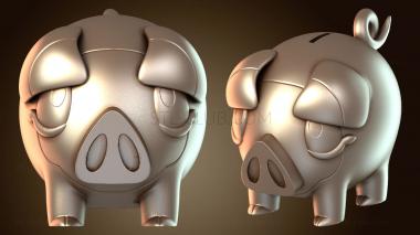 3D модель Копилка Лечонка (STL)