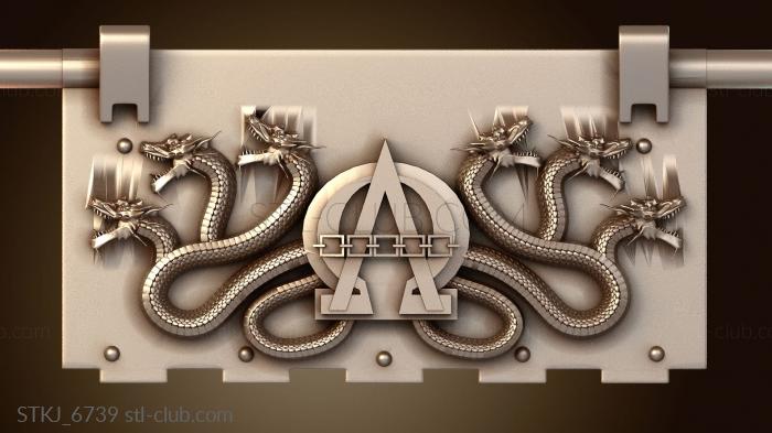 Статуэтки животных Панель Легиона Ленд Рейдера