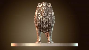 3D модель Лев (STL)