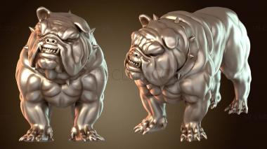 3D model Lobo and Dog (STL)