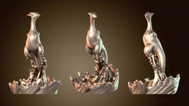 3D модель Лугия Волна Крылья (STL)