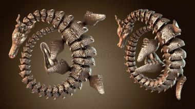 3D мадэль Величественный морской дракон (STL)