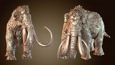 3D модель Мамонт-отец (STL)