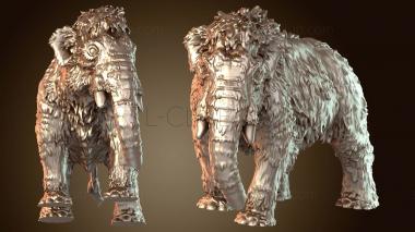 3D model Mammoth Son (STL)