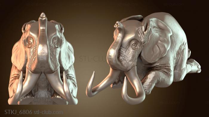 Мраморный слон