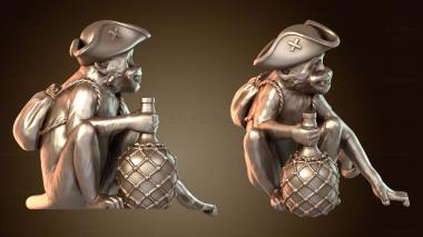 3D мадэль Ром «Марина Манки» (STL)