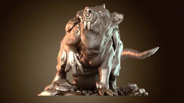 3D модель Вариант чумы меховых крыс (STL)