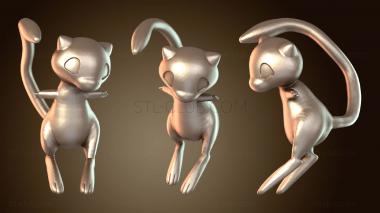 3D модель Мьюту Покемон Истина (STL)