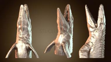 3D модель Ночной мозазавр (STL)