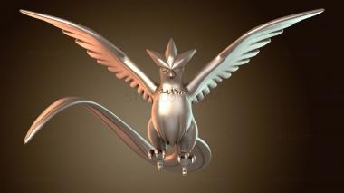 3D мадэль Moltres Pokemon True (STL)