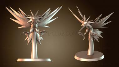 3D модель Молтрес Покемон Верховный (STL)