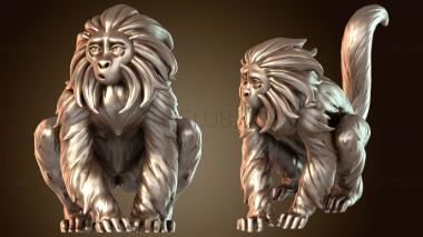 3D model Monkey Jungle (STL)