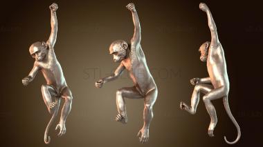 3D модель Лампа «Обезьянка» (STL)