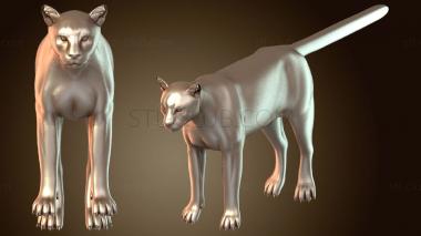 3D модель Горный лев (STL)