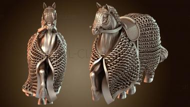 3D модель Кольчуга для коня (STL)