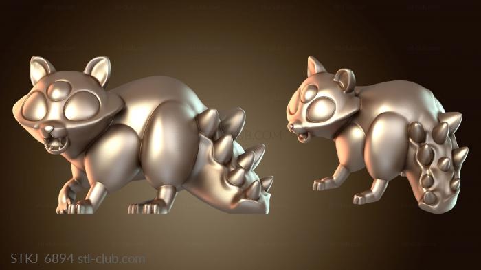 Статуэтки животных Мутант Крокон