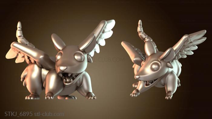 Статуэтки животных Мутантный голубь-опоссум