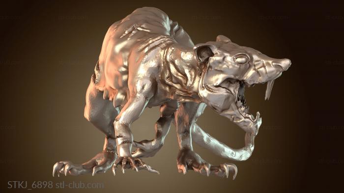 Статуэтки животных Крыса-мутант