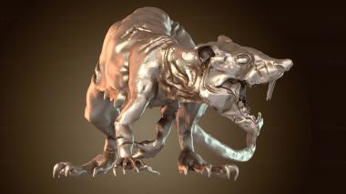 3D модель Крыса-мутант (STL)