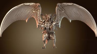 3D модель Атака Туманного Дракона (STL)