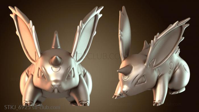 Статуэтки животных Нидокинг Квик