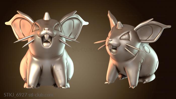 Статуэтки животных Нидокинг Ксено