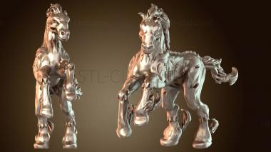 3D мадэль Кошмарная Лошадь (STL)