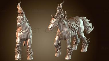 3D модель Кошмарный наездник Тень (STL)