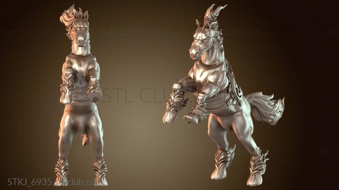 Статуэтки животных Кошмарный Всадник Нежить