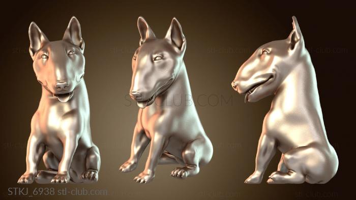 Статуэтки животных Двоичный код без ошейника