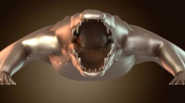 3D model Noggins Crocodile (STL)