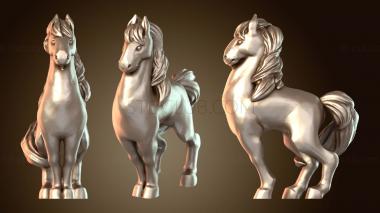 3D мадэль Обсидиановый конь (STL)