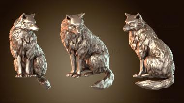 3D model Orita and Okami Wolf (STL)