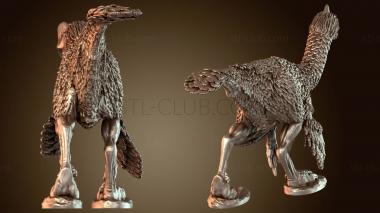 3D мадэль Овираптор (STL)