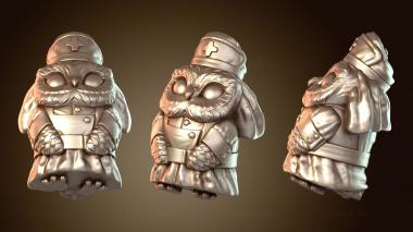 3D model Owl Nurse Owlkin (STL)
