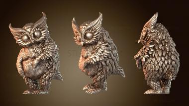 3D модель Малыш-совомедведь (STL)