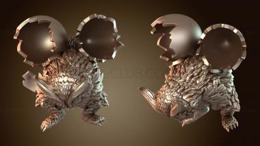 3D модель Вылупился совомедведь (STL)