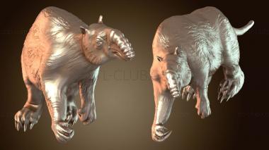 3D model Palorchestes ancient (STL)