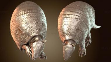 3D model Pampatherium armored (STL)