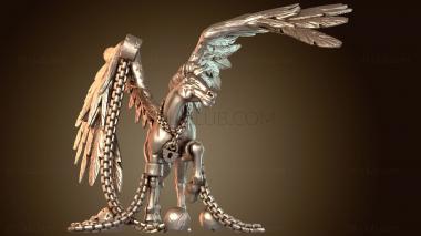 3D мадэль Пегас прикованный (STL)