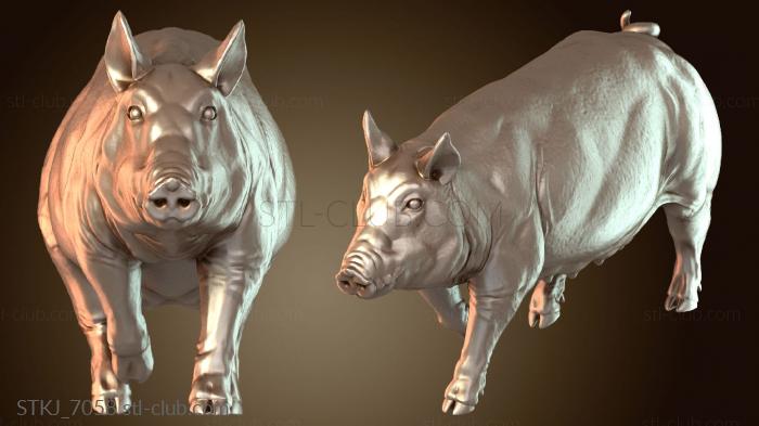 Статуэтки животных Свинья