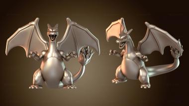 3D модель Покемон Чаризард (STL)