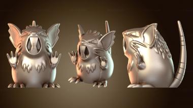 3D мадэль Покемон Флааффи Ратикейт (STL)