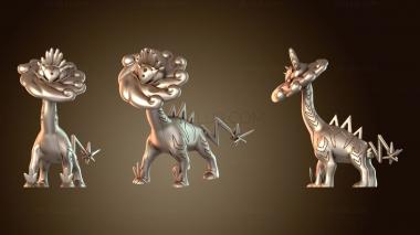 3D модель Pokemon Raging Bolt Fury (STL)