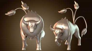 3D мадэль Покемон Таурос (STL)