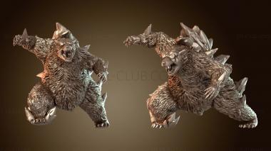 3D мадэль Белый медведь (STL)