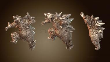 3D model Polar Bear Extreme (STL)