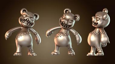 3D модель Принцессы Злой Медведь (STL)